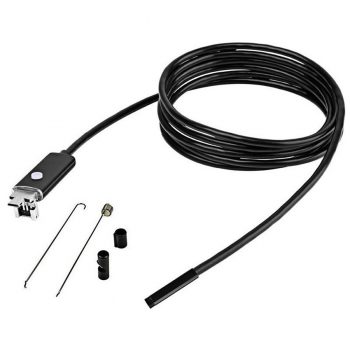 LESHP ΕΝΔΟΣΚΟΠΙΚΗ ΚΑΜΕΡΑ USB 5.5mm 720p ΜΕ LED (με 5 μέτρα καλώδιο για android / windows )