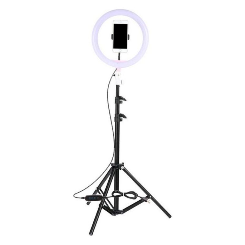 Ring Lamp Light LED USB Tripod 2.1m 26cm