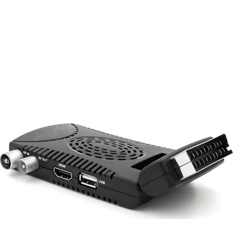 Andowl QY-H02 Ψηφιακός Δέκτης Mpeg-4 HD (720p) Σύνδεσεις SCART / HDMI / USB