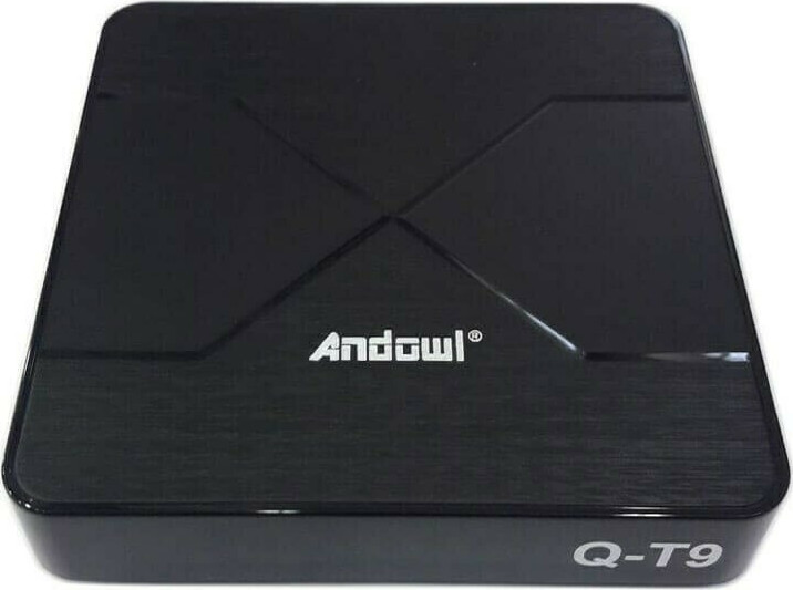 Andowl TV Box Q-T9 4K UHD με WiFi USB 3.0 4GB RAM και 64GB Αποθηκευτικό Χώρο με Λειτουργικό Android 10.0