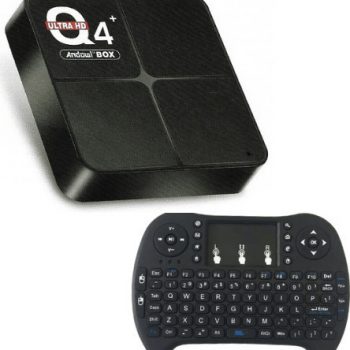 Andowl TV Box Q 4 PRO Mini 6K UHD με WiFi 4GB RAM και 64GB Αποθηκευτικό Χώρο με Λειτουργικό Android 10.0