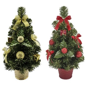 Χριστουγεννιάτικα>Χριστουγεννιάτικα Δέντρα>Δεντράκια Μικρά - Στολισμένα