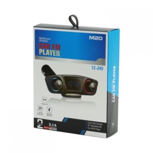 CAR FM PLAYER 3.1A 12-24V