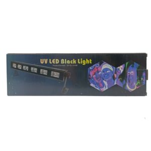 ΜΠΑΡΑ UV LED BLACK LIGHT ME 6 LED ΦΩΤΑΚΙΑ ΤΩΝ 3W  