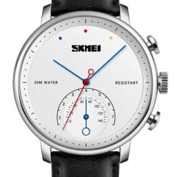 Αναλογικό ρολόι χειρός – Skmei - 1399 - 213992 - White/Silver