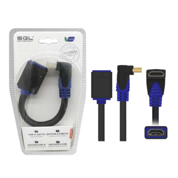 Αντάπτορας καλώδιο HDMI γωνιακό 90° - A1592FC-02 - Male/Female - 098043