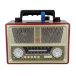 Επαναφορτιζόμενο ραδιόφωνο Retro - M1802-BT - 018022