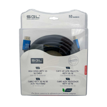 Καλώδιο HDMI - 1594-3D-4K - Male/Male - 10m - 094823