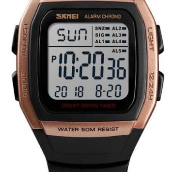 Ψηφιακό ρολόι χειρός – Skmei - 1278 - Gold