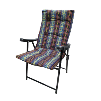 Πτυσσόμενη καρέκλα camping - 1297-50 - 100014 - Purple/Orange