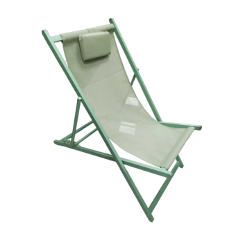 Πτυσσόμενη καρέκλα παραλίας - Σεζλόνγκ - 1288A - 270966 - Green