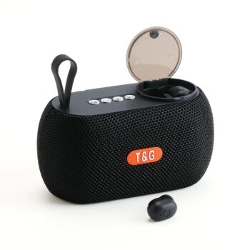 Ασύρματο ηχείο Bluetooth με σετ ακουστικά - TG810 - 889459 - Black