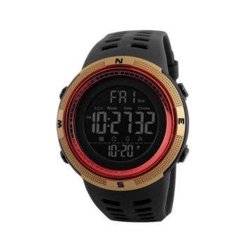 Ψηφιακό ρολόι χειρός – Skmei - 1251 - Gold/Red