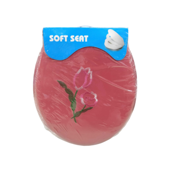 Κάλυμμα-Καπάκι λεκάνης τουαλέτας - Soft PVC - 80225 - Red