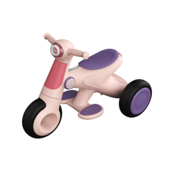 Παιδικό ηλεκτροκίνητο τρίκυκλο scooter - Arolo - K8 - 102604 - Pink