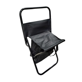 Πτυσσόμενη καρέκλα camping - 1339 - 271024 - Black