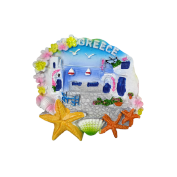 Tουριστικό μαγνητάκι Souvenir – Σετ 12pcs - Resin Magnet - 678060