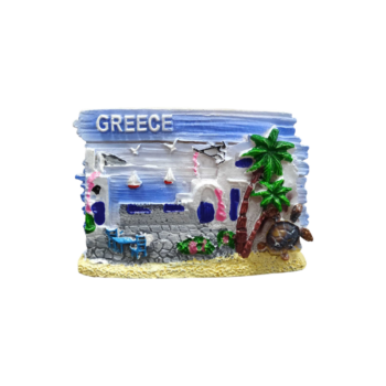 Tουριστικό μαγνητάκι Souvenir – Σετ 12pcs - Resin Magnet - Greece - 678286
