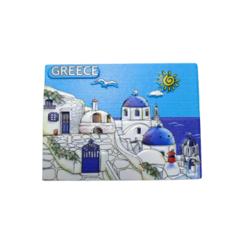 Tουριστικό μαγνητάκι Souvenir – Σετ 12pcs - Resin Magnet - Greece - 678322