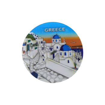Tουριστικό μαγνητάκι Souvenir – Σετ 12pcs - Resin Magnet - Greece - 678334