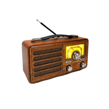 Επαναφορτιζόμενο ραδιόφωνο Retro - M1912-BT - 119125 - Brown