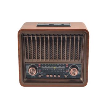 Επαναφορτιζόμενο ραδιόφωνο Retro - PXP20BT - 142005 - Brown