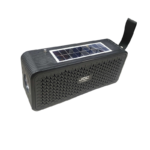 Επαναφορτιζόμενο ραδιόφωνο με ηλιακό πάνελ - Η-688MIC - 617132 - Black