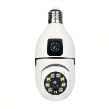 Κάμερα ασφαλείας IP - Dual - Lamp E27 - 080021
