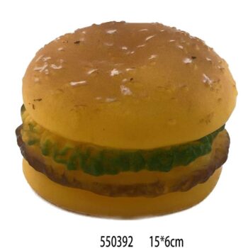 Παιχνίδι σκύλου Latex Burger - 15x6cm - 550392
