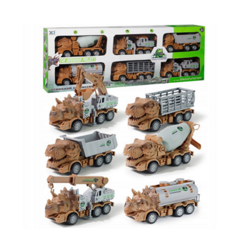 Σετ οχήματα Δεινόσαυροι - 6pcs - XLQ-6L - 305219
