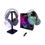 Ασύρματο ακουστικά Bluetooth LED - Headphones - PG580 - RGB - 212058 - Green