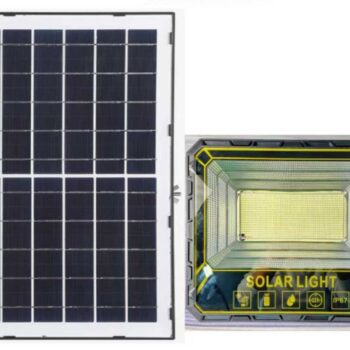 Ηλιακός προβολέας LED με πάνελ - 100W - IP67 - 434054