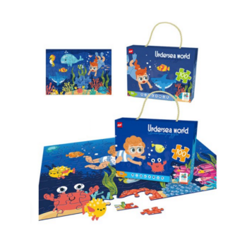 Παιδικό puzzle 100 κομματιών - Undersea World - 61007 - 310445
