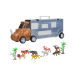 Σετ όχημα μεταφοράς άγριων ζώων με φιγούρες - 8866 - 310474