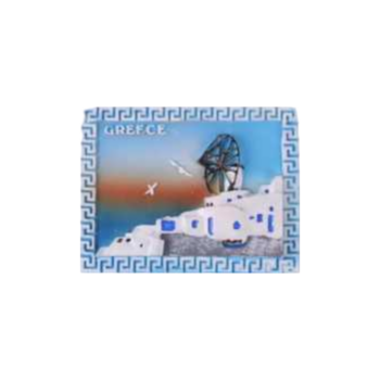 Tουριστικό μαγνητάκι Souvenir - Σετ 12pcs - Resin Magnet - Greece - 678371