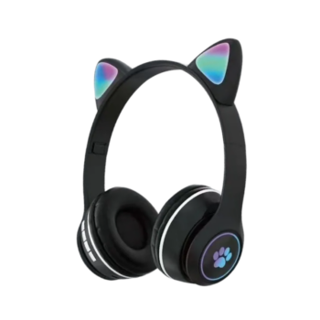 Ασύρματα ακουστικά - Cat Headphones - ST23M - 323230 - Black