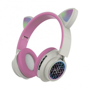 Ασύρματα ακουστικά - Cat Headphones - ST79M - 811269 - White/Pink