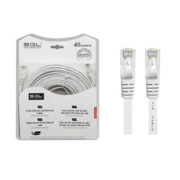 Καλώδιο δικτύου Ethernet - Πλακέ - A8P8C - 40m - 096483