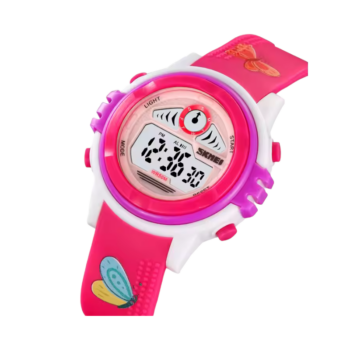 Παιδικό ψηφιακό ρολόι χειρός – Skmei - 2266 - Red/Purple