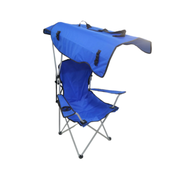 Πτυσσόμενη καρέκλα camping με σκίαστρο - 1053 - 170051 - Light Blue