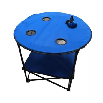 Πτυσσόμενο τραπέζι camping υφασμάτινο - 2031 - 170150 - Blue