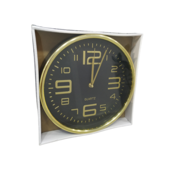 Ρολόι τοίχου - 710HD - 124078 - Gold