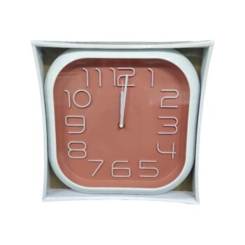Ρολόι τοίχου - 734Β - 140115 - Pink