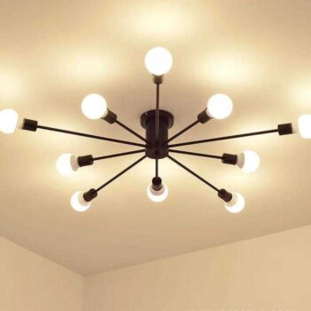 Φωτιστικό οροφής LED - 7021-10 - Black - 431378