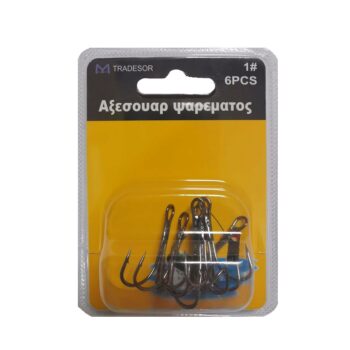 Αγκίστρια - Fishhook - #4 - 8pcs - 30250