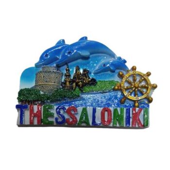 Tουριστικό μαγνητάκι Souvenir - Σετ 12pcs - Thessaloniki - 678404