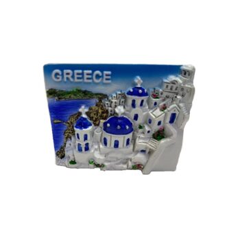 Tουριστικό μαγνητάκι Souvenir – Σετ 12pcs - Resin Magnet - 678011