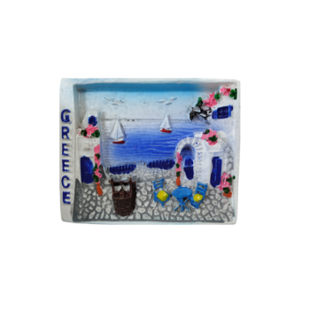 Tουριστικό μαγνητάκι Souvenir – Σετ 12pcs - Resin Magnet - 678016