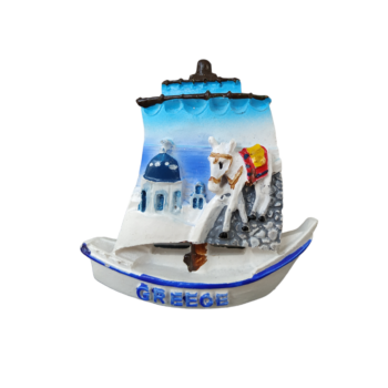 Tουριστικό μαγνητάκι Souvenir – Σετ 12pcs - Resin Magnet - 678028