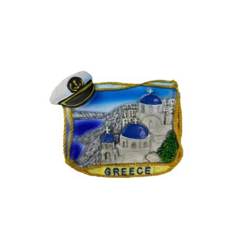 Tουριστικό μαγνητάκι Souvenir – Σετ 12pcs - Resin Magnet - 678033